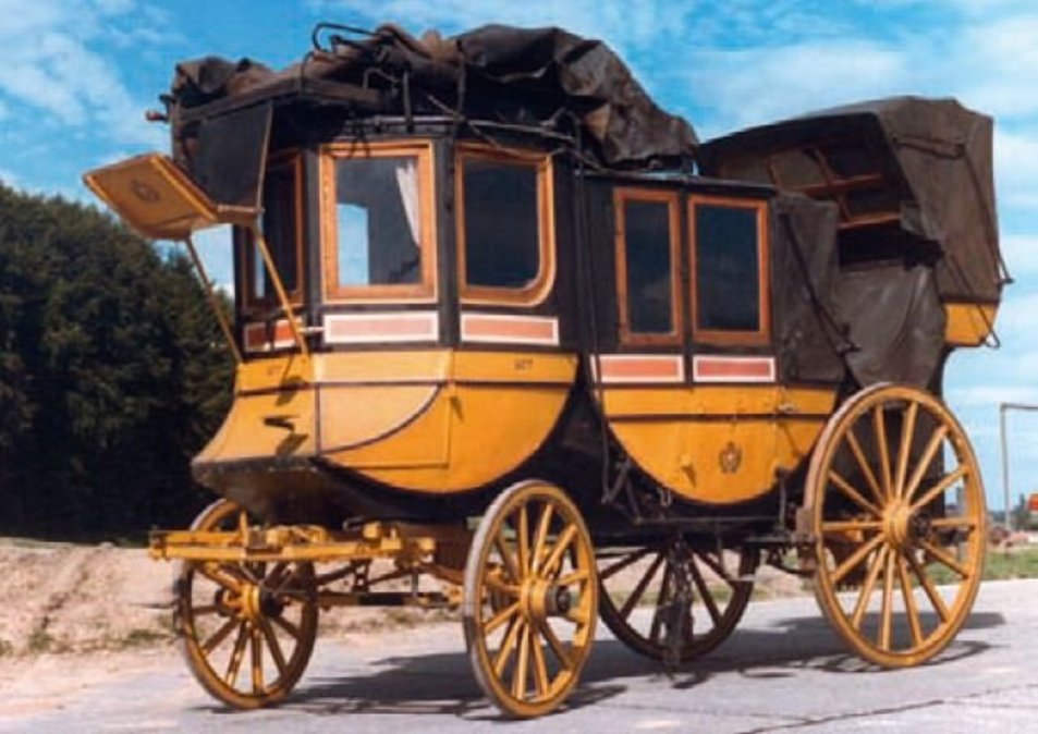 Postkutsche Typ Coupé-Landauer