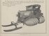 Schreiben der Oberpostdirektion an das eidg. Militärdepartement vom 27.12.1924. Im Text ist von Testfahrten eines «Schneeautomobils» aus Kanada die Rede. Eine Abbildung des Fahrzeugs ist dem Schreiben beigefügt.