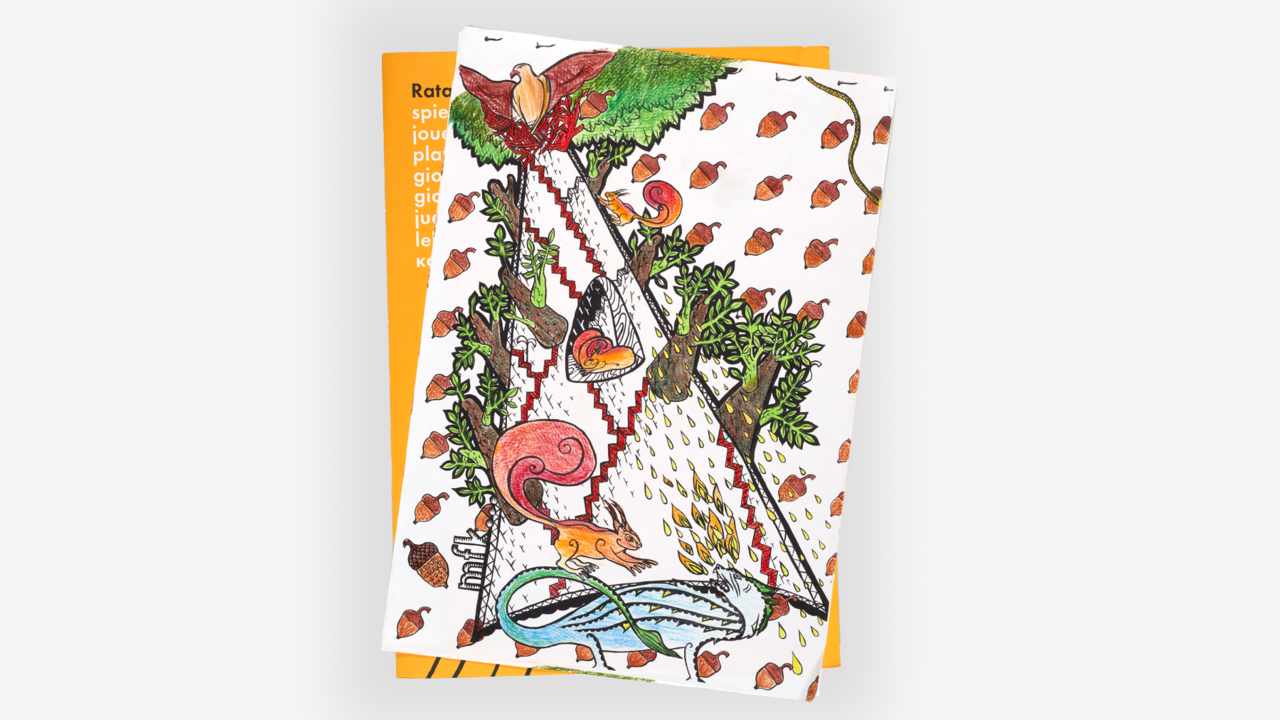 Giotto Dibondon Staub Garantie malbuch erwachsene Switzerland Draußen